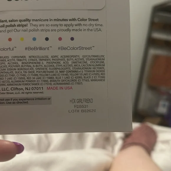 RETIRED Color street nails HEX GIRLFRIEND HALLOWEEN POLISH - Picture 10 of 10